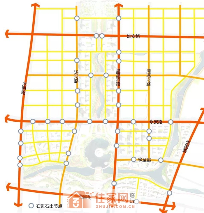 临沂市北城新区地图图片